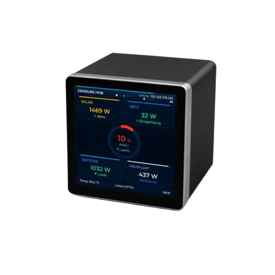 Zendure Display — lokales Energie-Dashboard